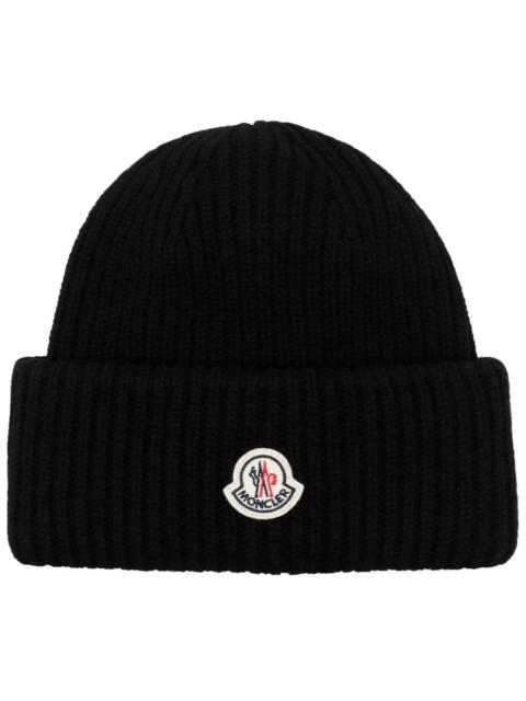 Moncler Moncler Men Berretto In Lana E Cashmere