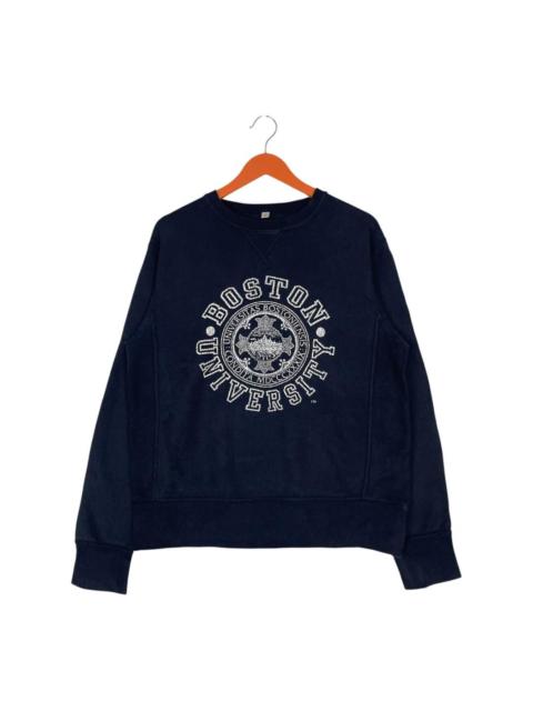 Other Designers Vintage Boston University Spell Out Logo Sweatshirt