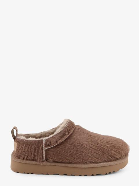 UGG Ugg Classic Micro Calf Hair Loafers Brown Women