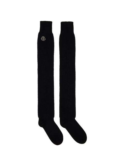 Rick Owens Moncler + Rick Owens Black Hiking Socks