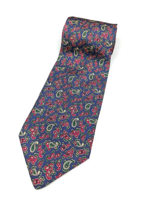 Authentic Christian Dior Monsieur Paisley Design Silk Tie