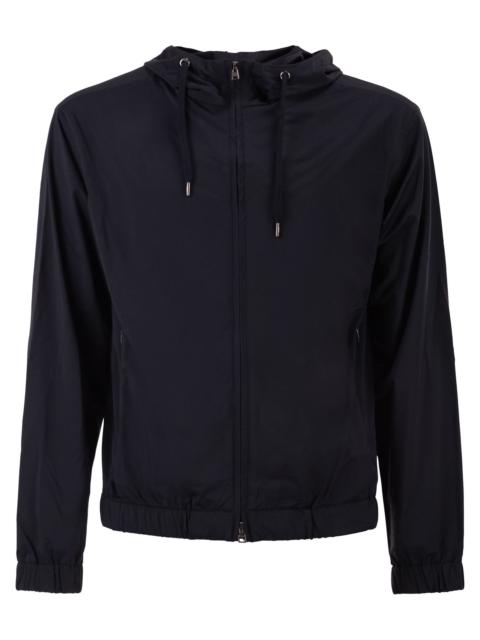 Herno Herno Men Stretch Techno-Nylon Bomber Jacket