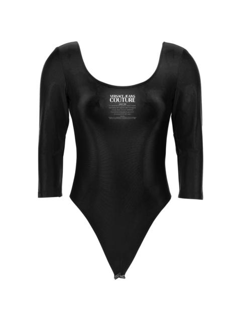 VERSACE JEANS COUTURE logo-print bodysuit