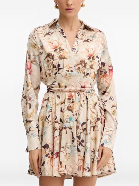 GUESS USA floral-print mini dress