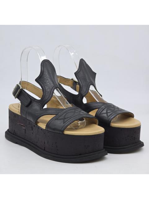 Maison Margiela MM6 - Cut Out Platform Sandals