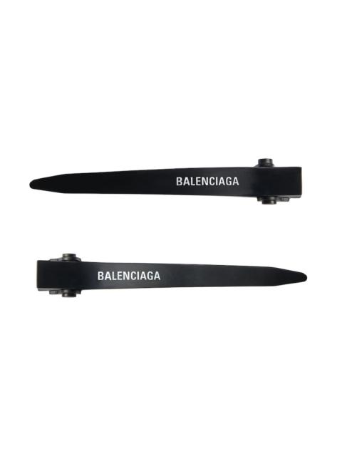 BALENCIAGA Women's Holli Professional Hair Clip Set  in Black