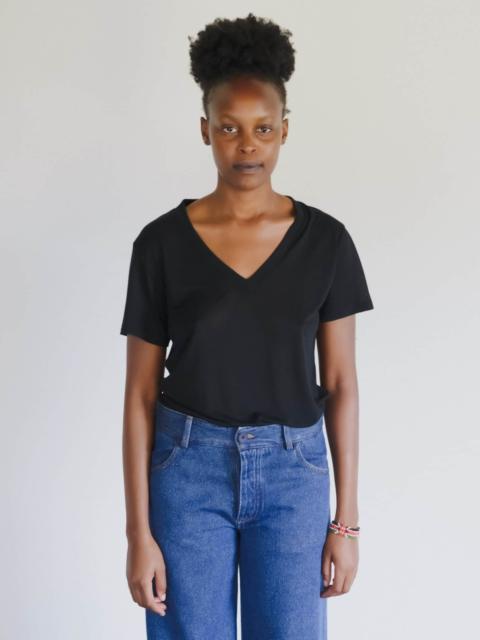 BASERANGE V Neck Tee Shirt
                  - Bamboo Lyocell