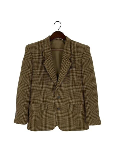 Comme Des Garçons Comme des Garcons 2 Button Plaid Blazer