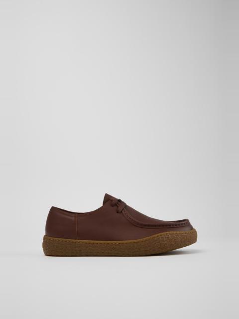 CAMPERLAB Brown Leather Shoes for Men.