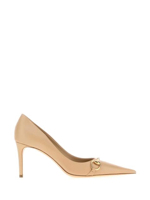 GUCCI Gucci Women Skin Pink Leather Donna Pumps