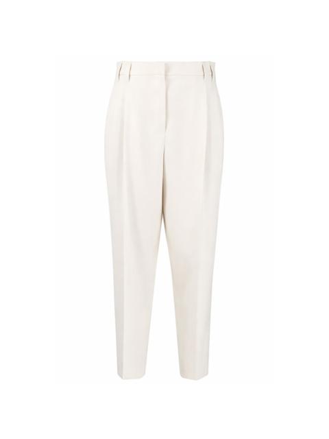 Brunello Cucinelli Brunello Cucinelli Milk Wool Tailored Trousers