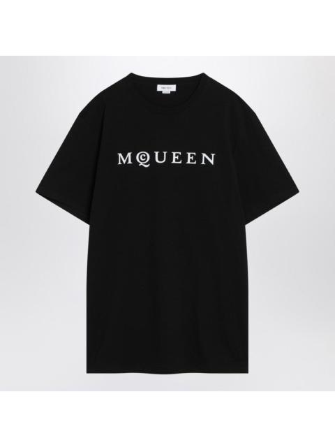 Alexander McQueen Alexander Mcqueen Black Cotton Jersey T-Shirt Men