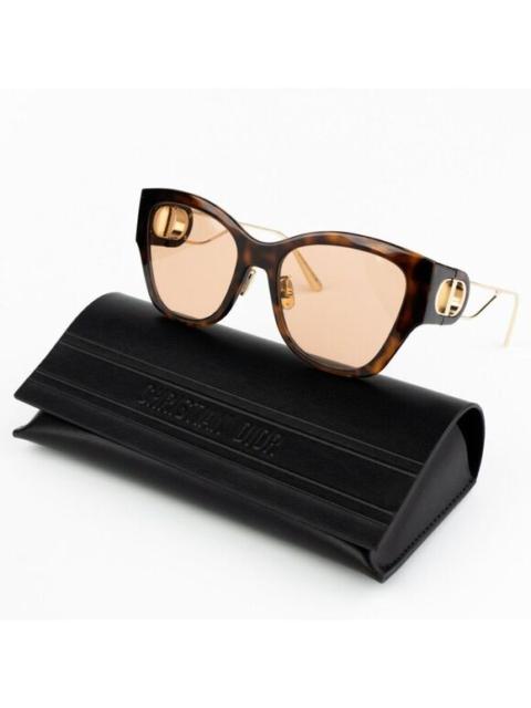 Dior NEW Dior 30MONTAIGNE B2U CD40082U 53Y 26L0 Havana Brown Sunglasses