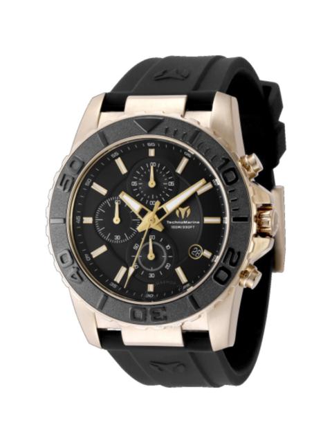 Other Designers Technomarine Sea Chronograph Quartz Black Dial Men's Watch TM-725003
