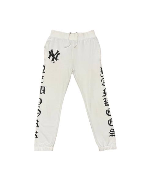 Other Designers Majestic - Vintage MLB New York Yankees Chrome Hearts Fonts Style