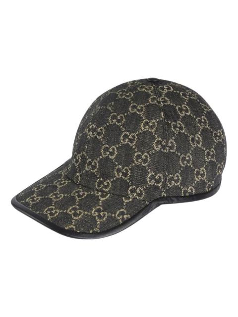 GUCCI Gucci GG Denim Baseball Hat 'Black Grey' 656206-3HAF8-1060