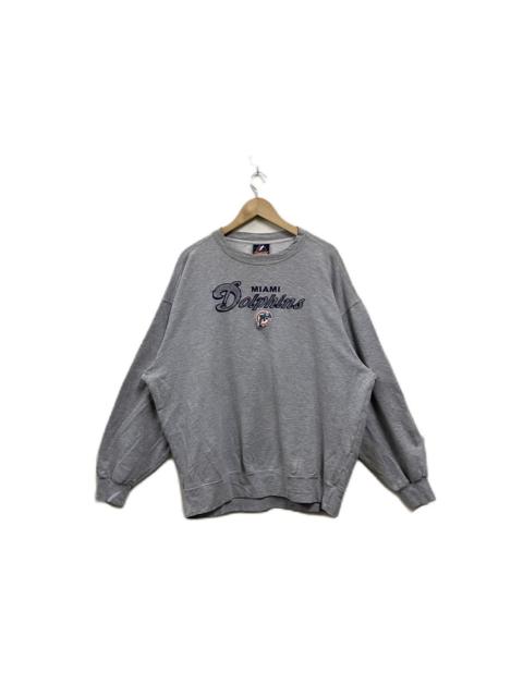 Other Designers Vintage 90s Miami Dolphins NFL Sweatshirt Pullover