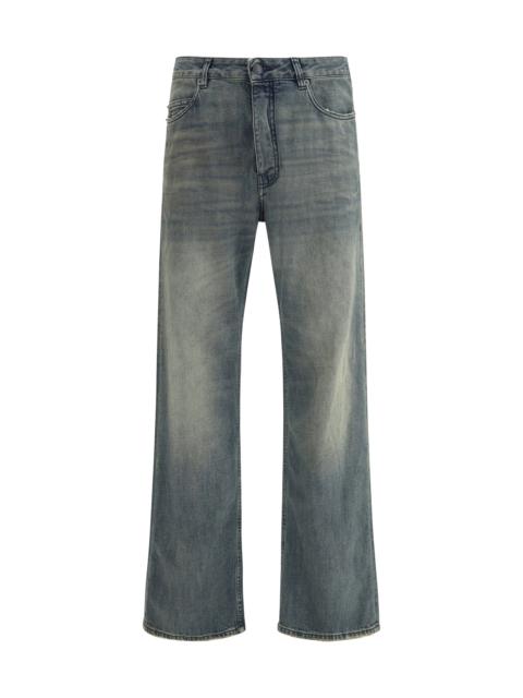 BALENCIAGA Balenciaga Men Relaxed Fit Cotton Denim Pants