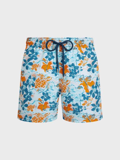 Vilebrequin MEN SWIM TRUNKS JUNGLE TURTLES