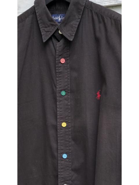 Ralph Lauren Vintage Polo Ralph Lauren Multicoloured Button L/S