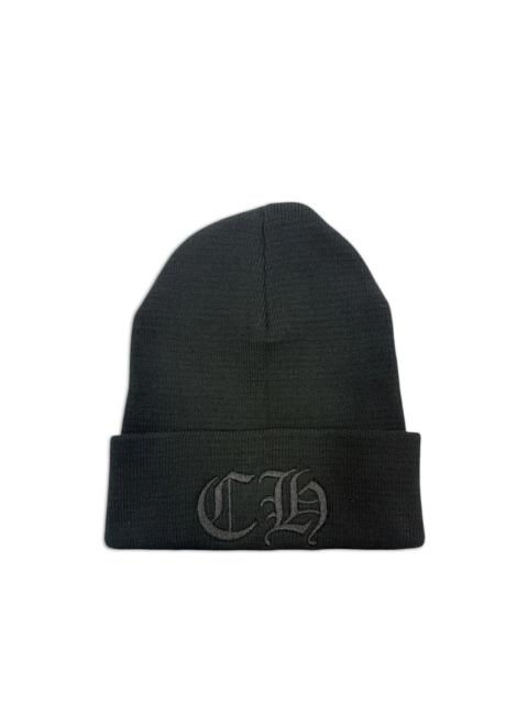 Chrome Hearts embroidered-logo beanie hat