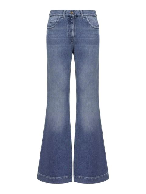 Moncler Moncler Women Wide Leg Denim Jeans