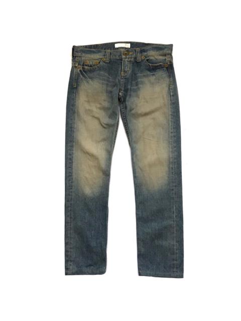 Other Designers Japanese Brand - RICO DISTRESSED LOW RISE JEANS