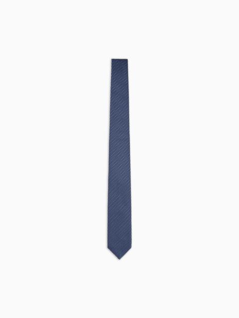 GIORGIO ARMANI JACQUARD SILK TIE