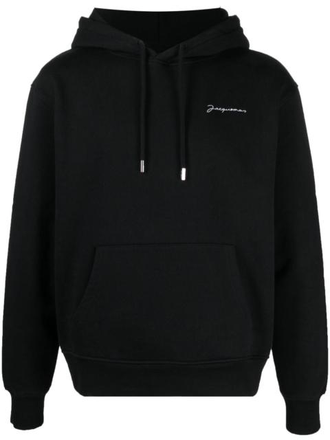 JACQUEMUS Jacquemus Men Le Sweatshirt Brode Hoodie