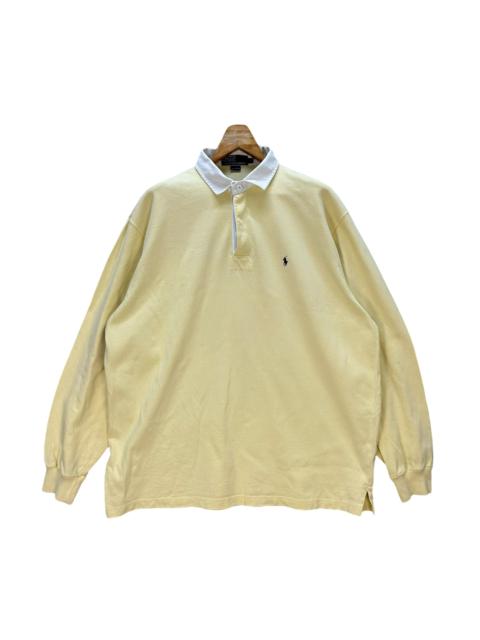 Other Designers Polo Ralph Lauren Yellow Long Sleeve Polo Shirt #9177-66