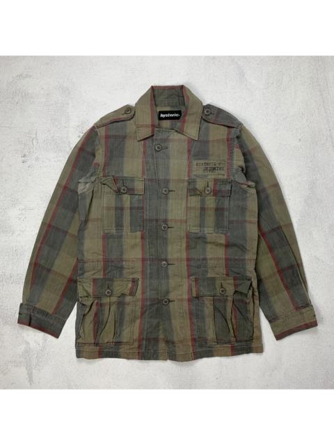 Hysteric Glamour Hysteric Glamour Chore Plaid Jacket Field