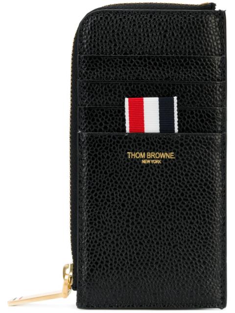Thom Browne Thom Browne Half-zip Leather Wallet