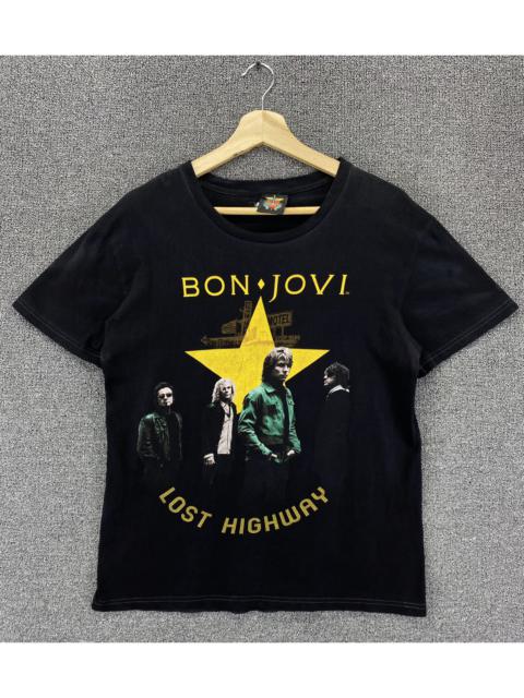 Other Designers Vintage - Vintage Bon Jovi Lost Highway Tour Japan Band Tees T Shirt