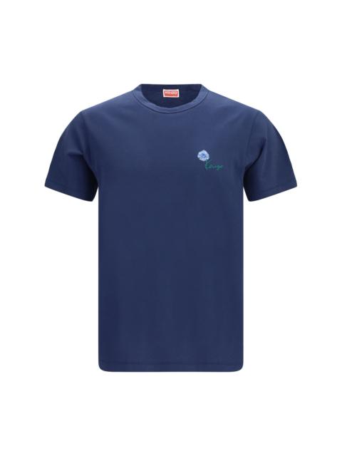 KENZO Kenzo Kenzo Tulip Embroidered Cotton T-shirt