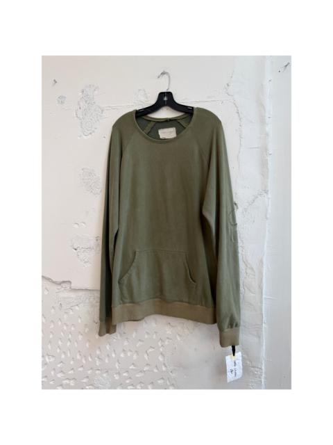 Greg Lauren Greg Lauren SAMPLE Army Patchwork Sweater