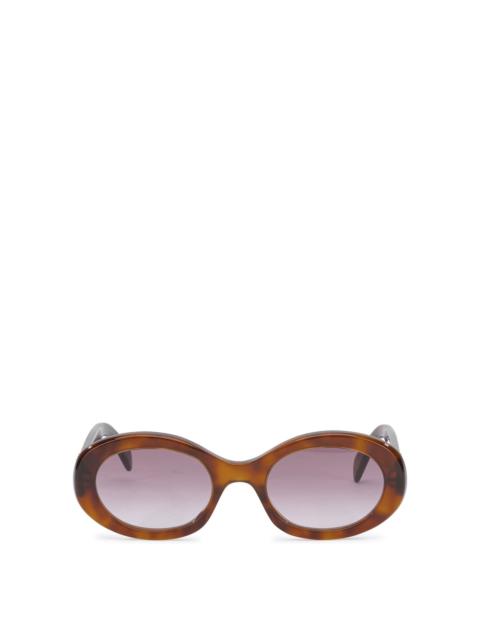 CELINE Celine Triomphe Sunglasses Brown Women
