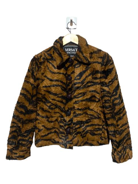 🔥SALE🔥VERSACE JEANS COUTURE FUR DESIGN JACKET