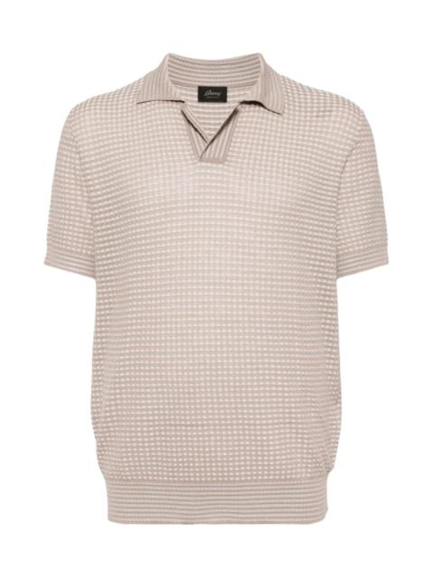 Brioni KNITTED POLO SHIRT
