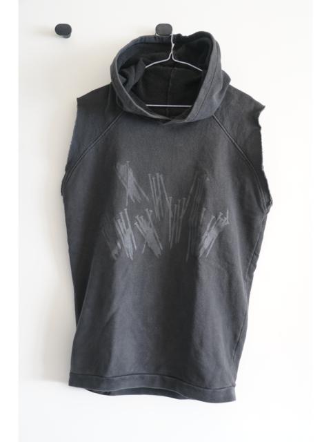 Raf Simons Raf Simons SS03 Consumed Nails Sleeveless Hoodie