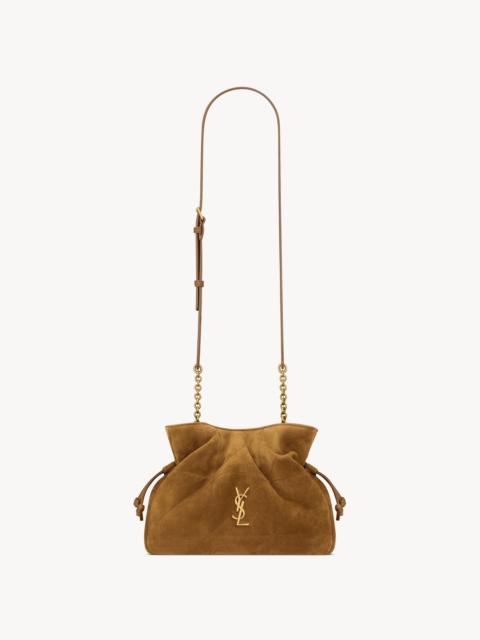 SAINT LAURENT JAMIE SHOULDER POUCH IN SUEDE