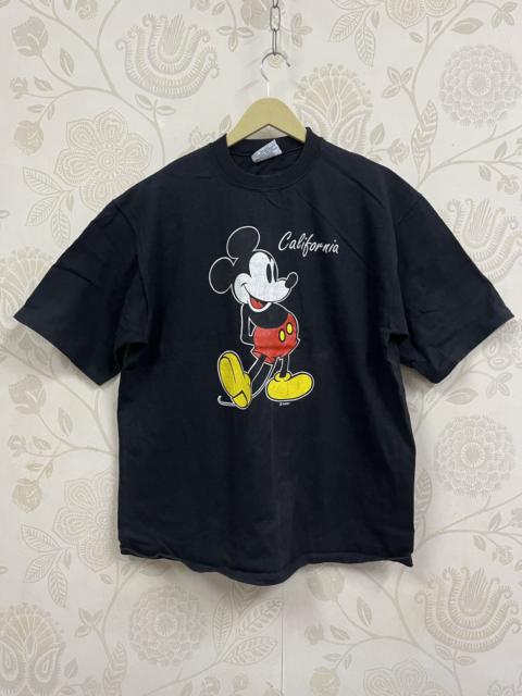 Other Designers Disney × Mickey Mouse × Vintage - Vintage Mickey Mouse California Genius USA TShirt