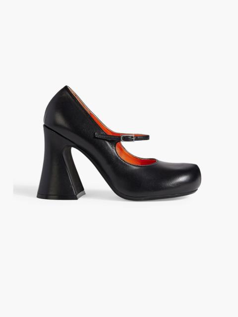 Marni Leather Mary Jane pumps