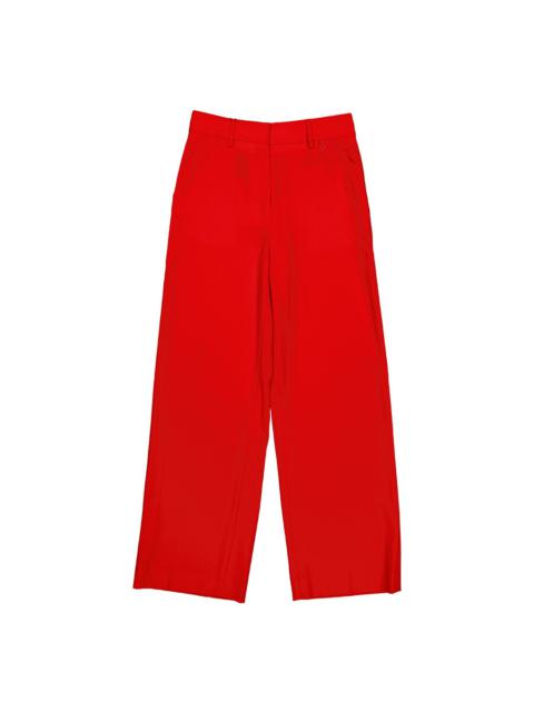 Burberry Burberry Wide-Leg Tailored TB Trousers