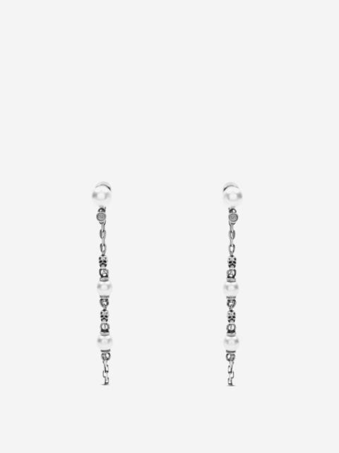 Alexander McQueen SKULL CHAIN EARRINGS