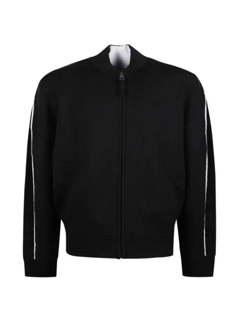 Givenchy Givenchy Men `Couture` Seam Zipped Cardigan
