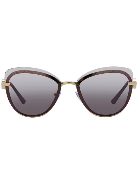BVLGARI Bvlgari Gray Gradient Butterfly Ladies Sunglasses BV6182B 20148G 60