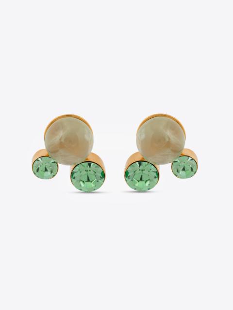 Dries Van Noten STONE PIN EARRINGS