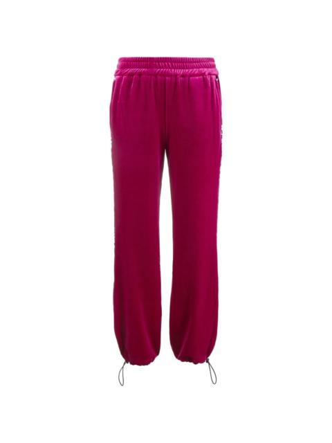 VERSACE JEANS COUTURE logo-tape track pants