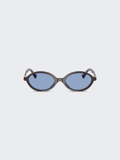 Miu Miu Miu Regard Sunglasses Indigo Lenses