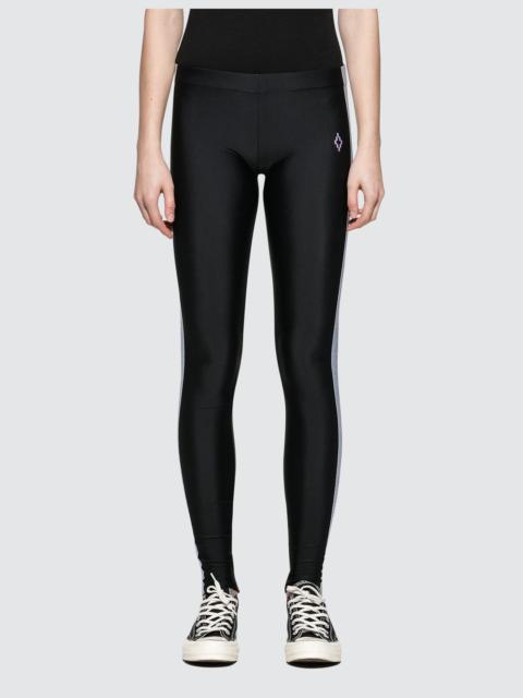 Marcelo Burlon County Of Milan CROSS TAPE LEGGINGS